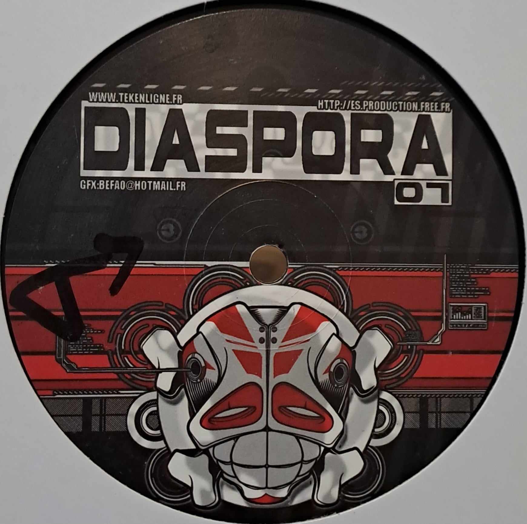 Diaspora 07 - vinyle freetekno
